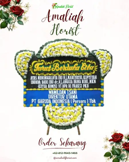 Papan Bunga Duka Wanamekar
